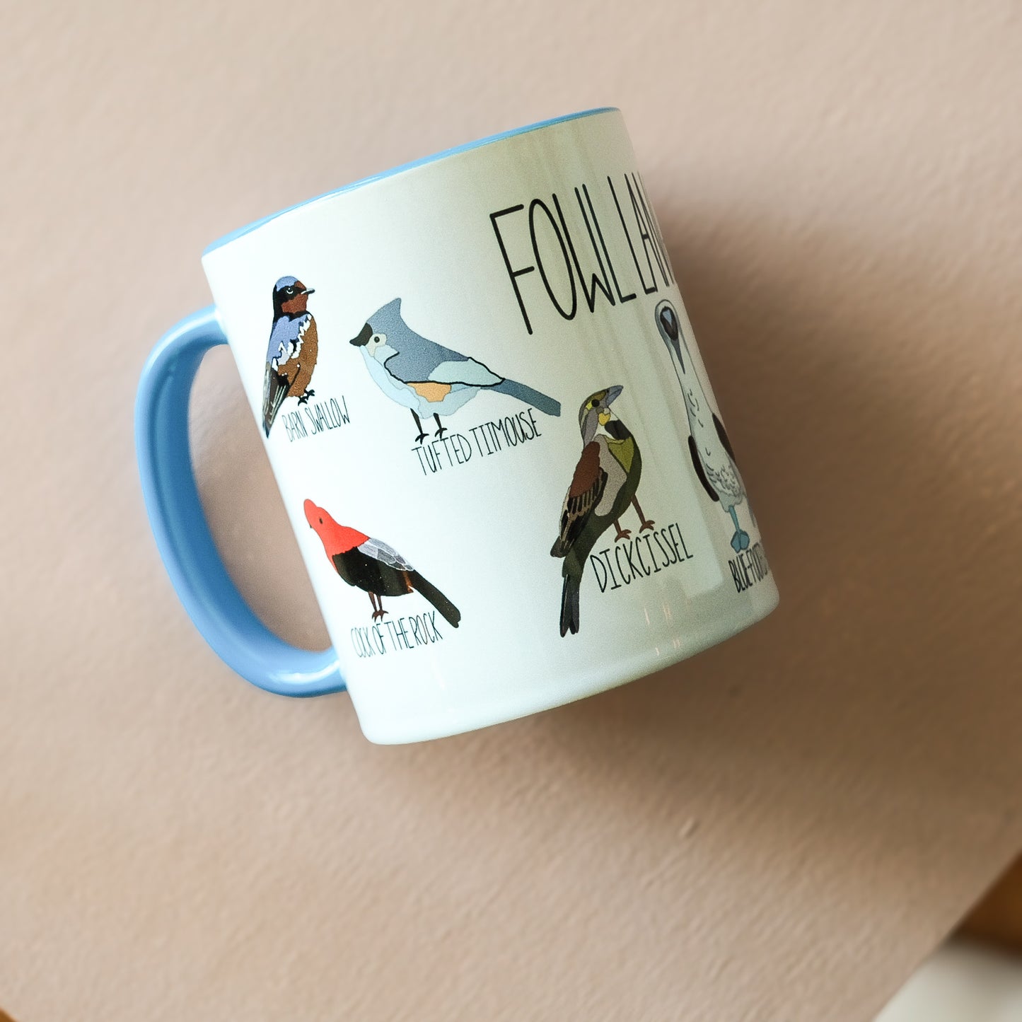 Fowl Language Mug | Funny Coffee Cup for Bird Lovers & Pun Enthusiasts