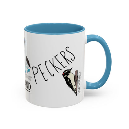 Tits, Boobies & Peckers Mug | Funny Bird Lover Gift for Pun Enthusiasts