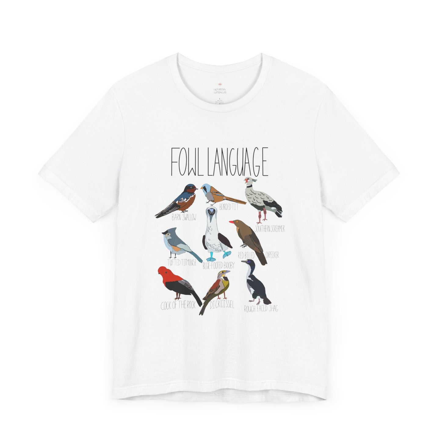 Fowl Language Birding T-Shirt, Bird Watcher Tee, Birding Enthusiast Shirt, Funny Bird Lover Top, Birding Gift Idea