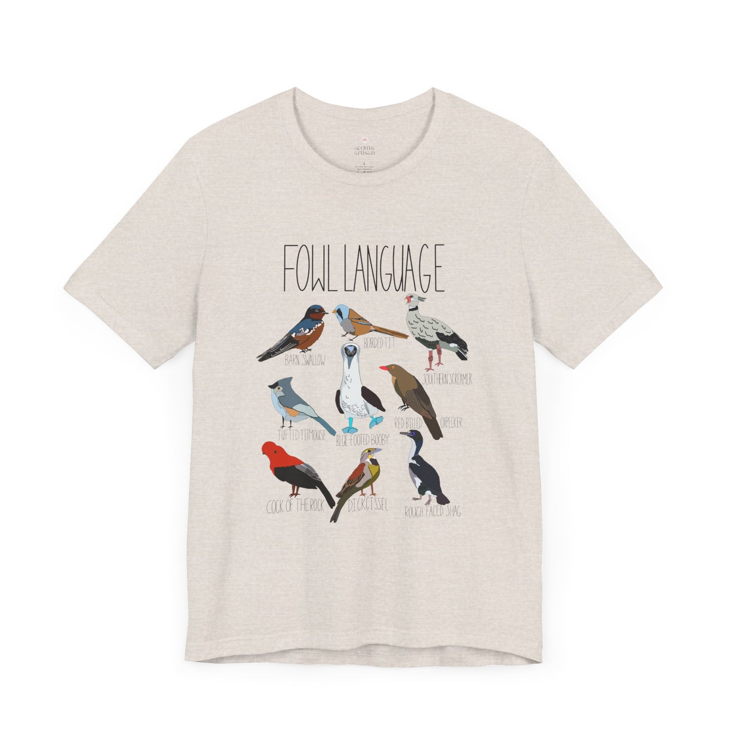 Fowl Language Birding T-Shirt, Bird Watcher Tee, Birding Enthusiast Shirt, Funny Bird Lover Top, Birding Gift Idea