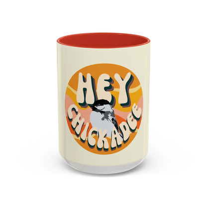 Bird Watcher Coffee Mug | Hey chickadee Birding Mug | Funny Bird Lover Gift | Birding Enthusiast | Birding Gift Idea