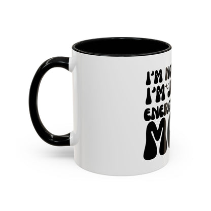 Im on Energy-Saving Mode, Funny Coffee Mug | 11oz Ceramic Mug | Witty Gift for Coffee Lovers | Relax Mode Mug | Dishwasher Safe