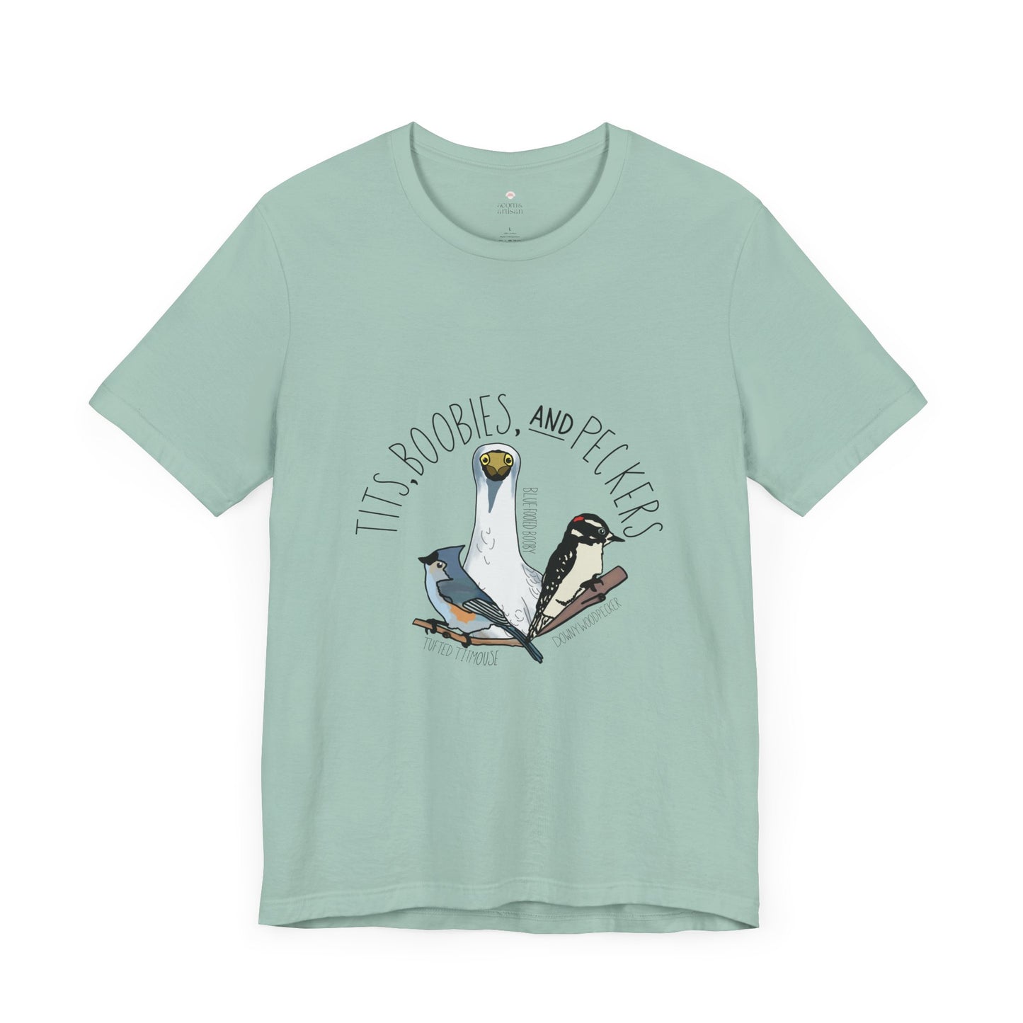 Tits, Boobies, & Peckers Birding T-Shirt, Bird Watcher Tee, Birding Enthusiast Shirt, Funny Bird Lover Top, Birding Gift Idea