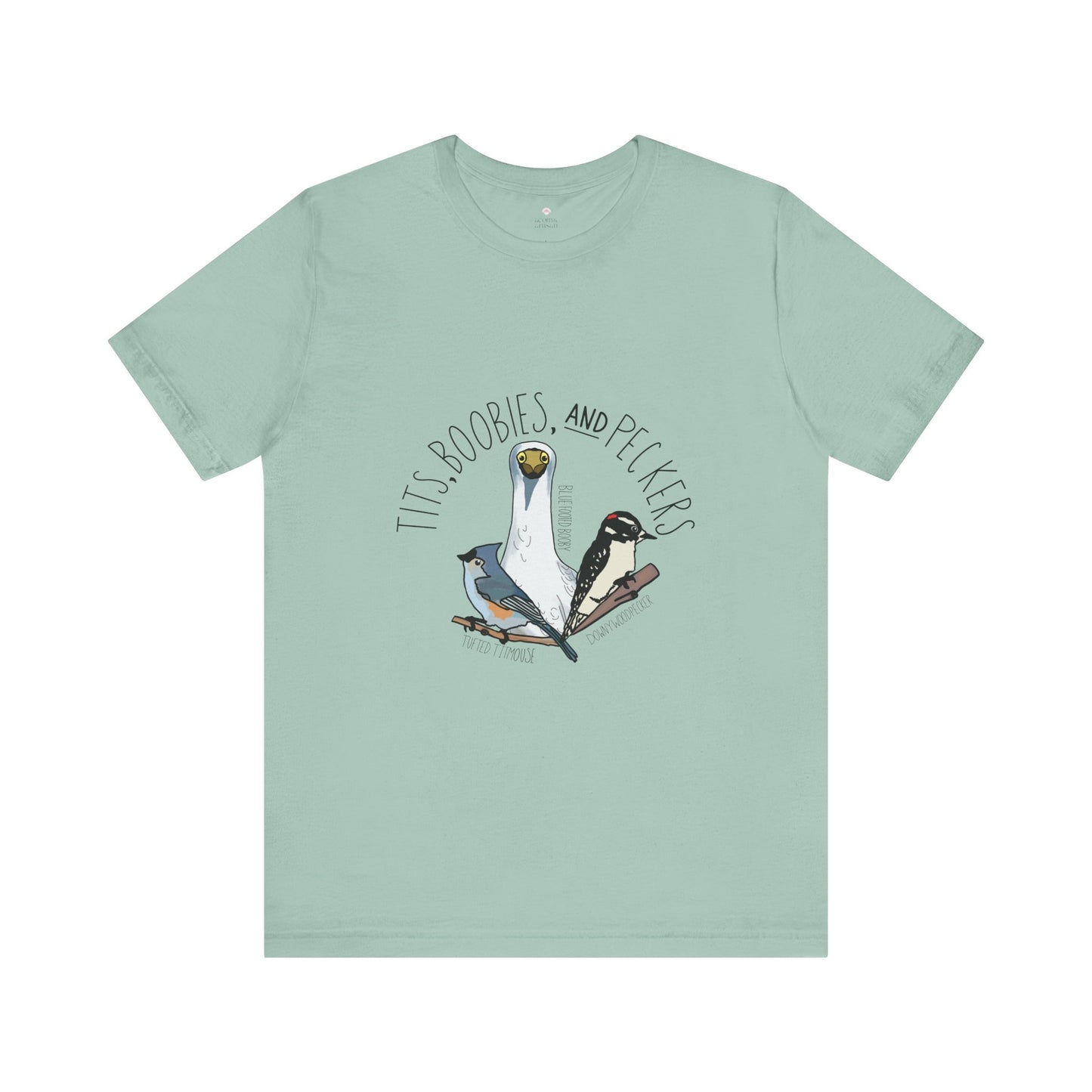 Tits, Boobies, & Peckers Birding T-Shirt, Bird Watcher Tee, Birding Enthusiast Shirt, Funny Bird Lover Top, Birding Gift Idea